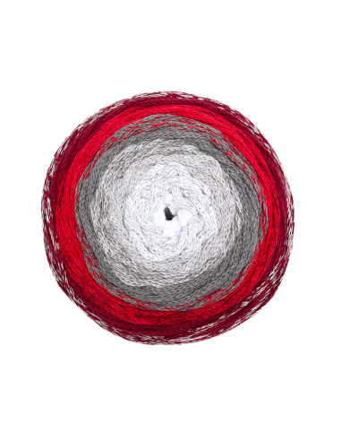 ROPE BOBBEL - Woolly Hugs 101 - rot/grau