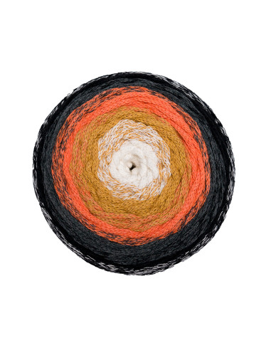 ROPE BOBBEL - Woolly Hugs 104 - gelb/orange