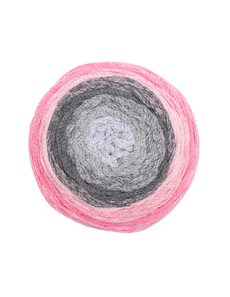 ROPE BOBBEL - Woolly Hugs 107 - grau/rosa