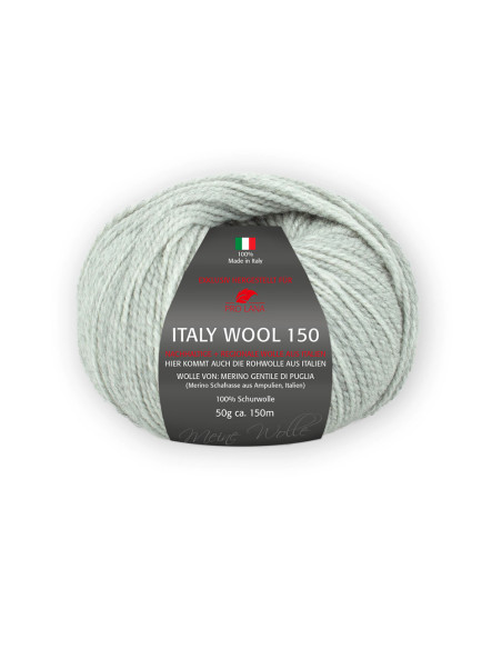 Italy Wool 150 - Pro Lana 191 - hellgrau meliert