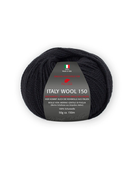 Italy Wool 150 - Pro Lana 199 - schwarz