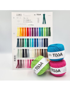 Fadenfarbkarte Tissa -  Lang Yarns
