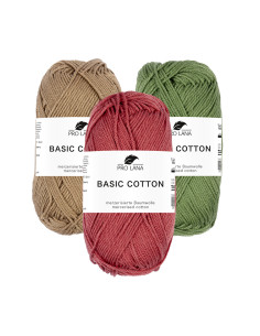Woolly Hugs Home Garn „Gletscher“ – Voluminöse Baumwoll-Mischung, 100 G / Ca. 57 M, Ideal Für Kissen, Decken & Makramee