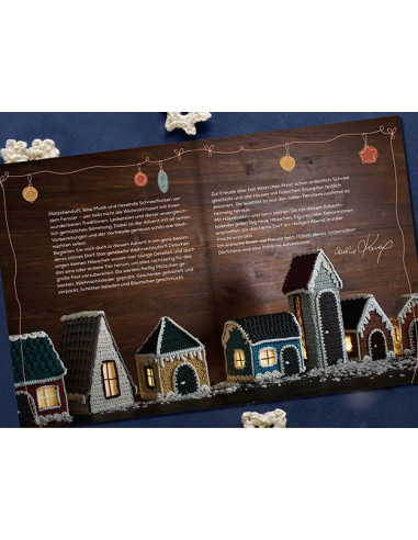 Mein gehäkeltes Weihnachtsdorf Adventskalenderbuch - Topp