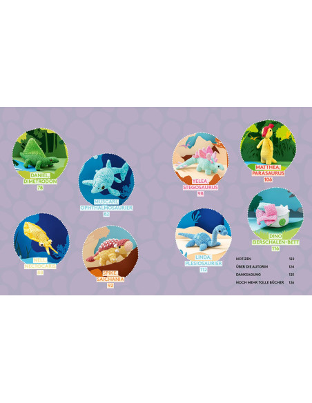 Mikos Häkelwelt Dinos - EMF