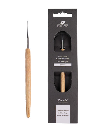 Garnhäkelnadeln Natural - Pro Lana 0.5