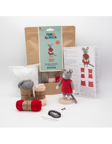 Häkelset Maus Julia - Hardicraft