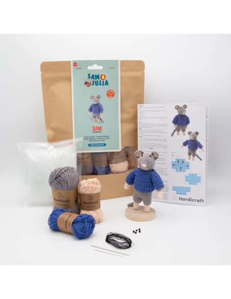 Häkelset Maus Sam - Hardicraft