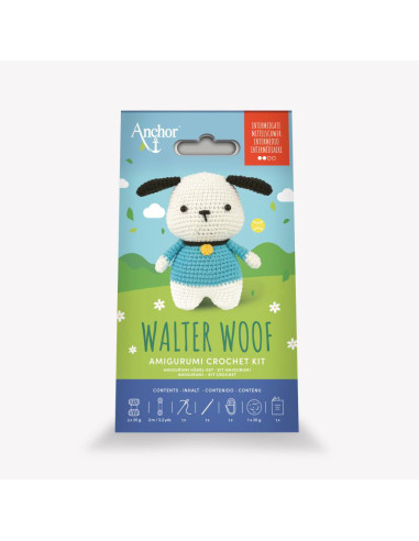 Walter der Hund Amigurumi Kit - Anchor