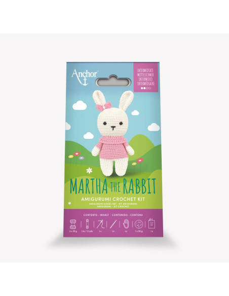 Martha das Kaninchen Amigurumi-Kit - Anchor