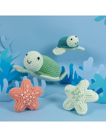 Meeresschildkröte Amigurumi-Set - DMC