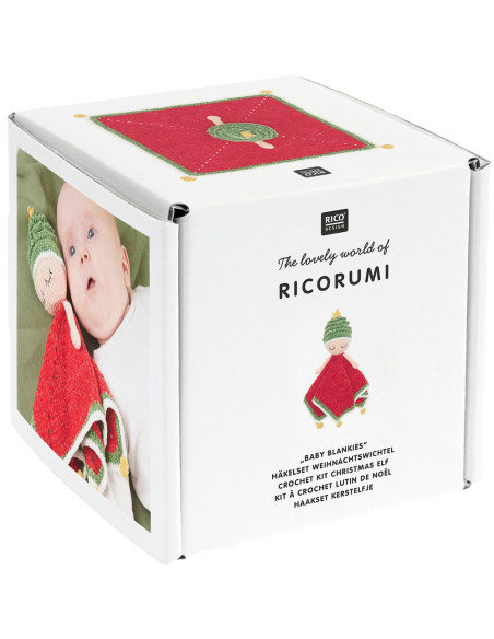 Baby Blankies Weihnachtswichtel Häkelset - Rico Design