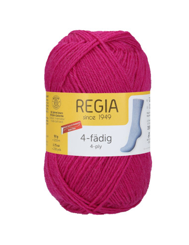 4-fädig 100g - Regia 01051 - pink