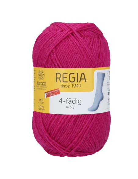 4-fädig 100g - Regia 01051 - pink