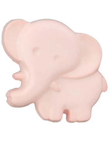 Elefant Knopf mit Öse 19 mm - Prym 05 - rosa