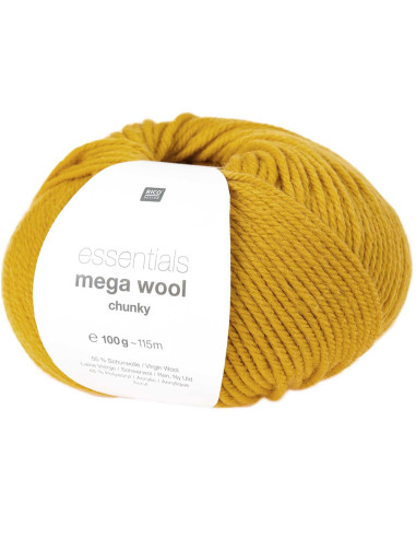 Essentials Mega Wool chunky - Rico Design 006 - senf