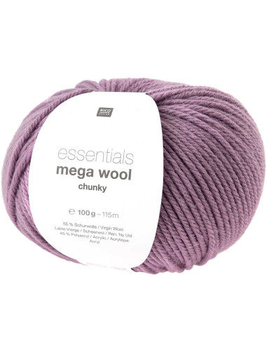 Essentials Mega Wool chunky - Rico Design 008 - flieder