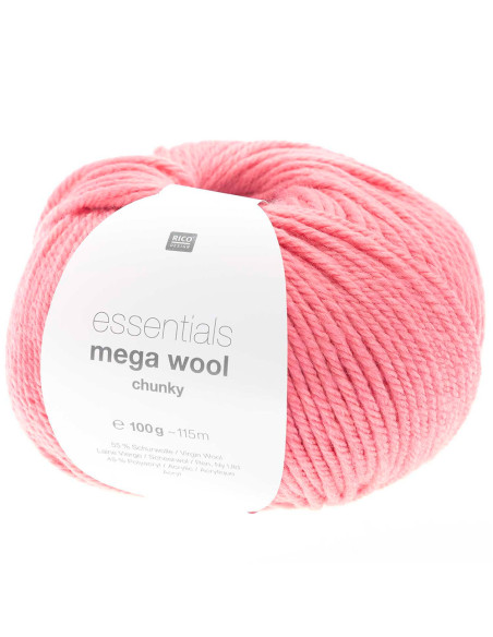 Essentials Mega Wool chunky - Rico Design 018 - pink