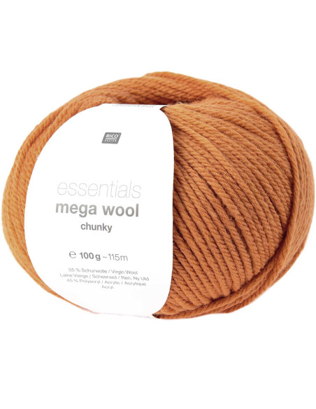 Essentials Mega Wool chunky - Rico Design 005 - orange