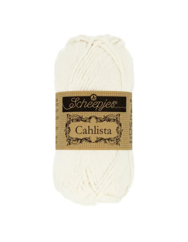 Cahlista - Scheepjes 105 - bridal white