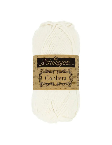Cahlista - Scheepjes 105 - bridal white