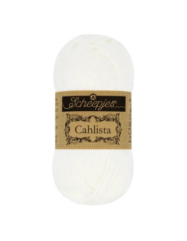 Cahlista - Scheepjes 106 - snow white