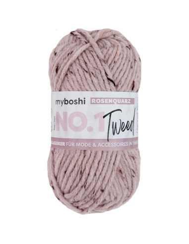 myboshi Wolle No.1 Tweed 142 - rosenquarz
