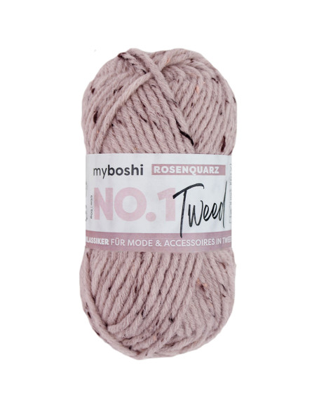 myboshi Wolle No.1 Tweed 142 - rosenquarz