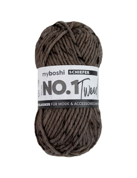 myboshi Wolle No.1 Tweed 175 - schiefer