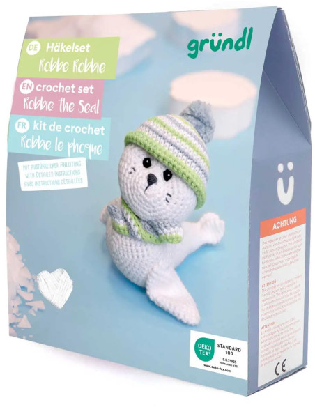 Häkelbox - Gründl Robbe