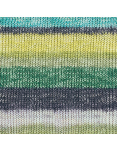 Hot Socks Madena 4-fach - Gründl 02 - neptun color mix