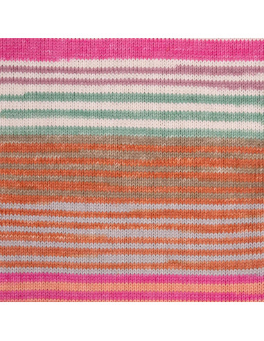 Estate - Gründl 08 - pink/petrol/ocker/grau/nature
