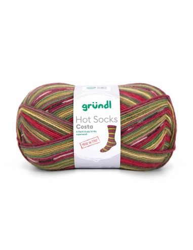 Hot Socks Costa 6-fach - Gründl - 04
