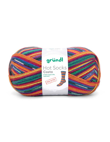 Hot Socks Costa 6-fach - Gründl - 08