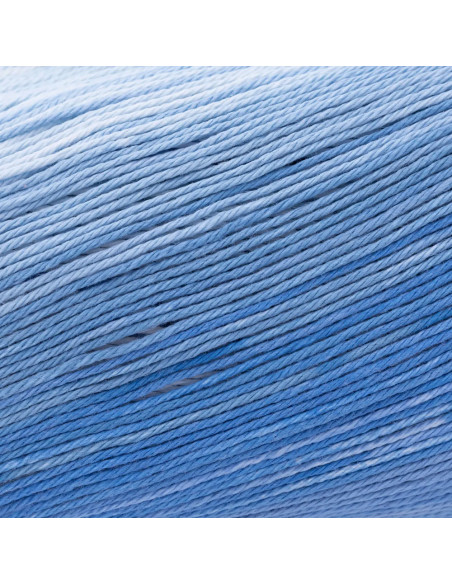 Cotton Quick Batik - Gründl 02 - hellblau/mittelblau/dunkelblau