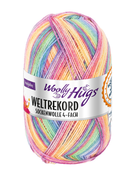 Weltrekord Sockenwolle - Woolly Hugs 01