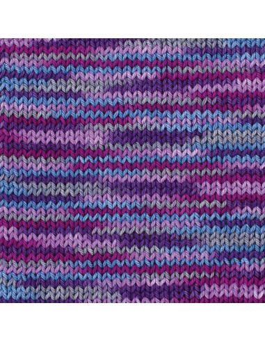 Cotton Quick print - Gründl 171 - aubergine multicolor