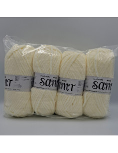 4 Knäuel Samt - Mängelware