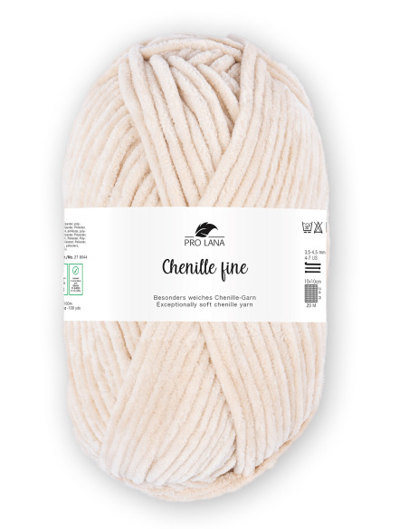 Chenille fine - Pro Lana 105 - beige