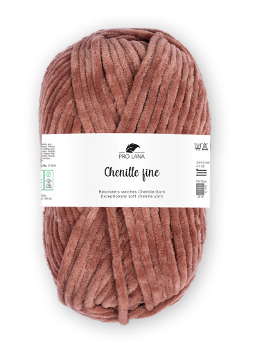 Chenille fine - Pro Lana 108 - hellbraun