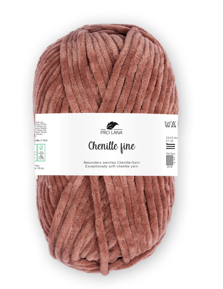 Chenille fine - Pro Lana 108 - hellbraun