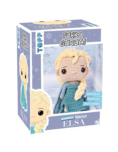 Häkelset Elsa Funkogurumi  - Topp