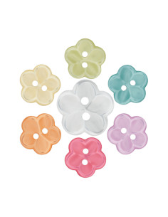 Kinderknopf Blume 12 mm 2-Loch - Prym