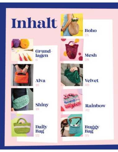 Handtaschen häkeln - EMF