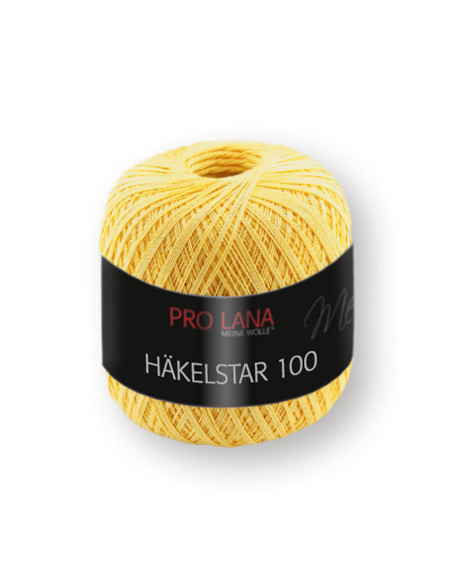 Häkelstar 100 - Pro Lana 22 - gelb