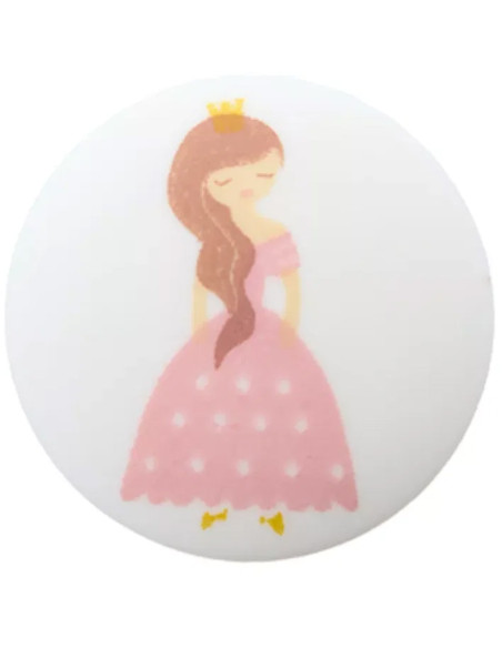 Polyesterknopf Prinzessin mit Öse 18mm Prym