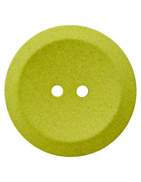 Hanf/Polyesterknopf recycelt 18 mm - Prym 26 - mittelgrün