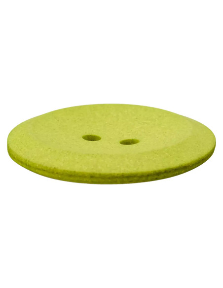 Hanf/Polyesterknopf recycelt 18 mm - Prym 26 - mittelgrün