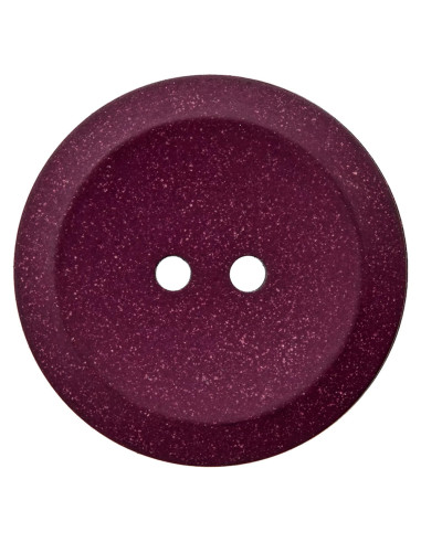 Hanf/Polyesterknopf recycelt 18 mm - Prym 62 - violett