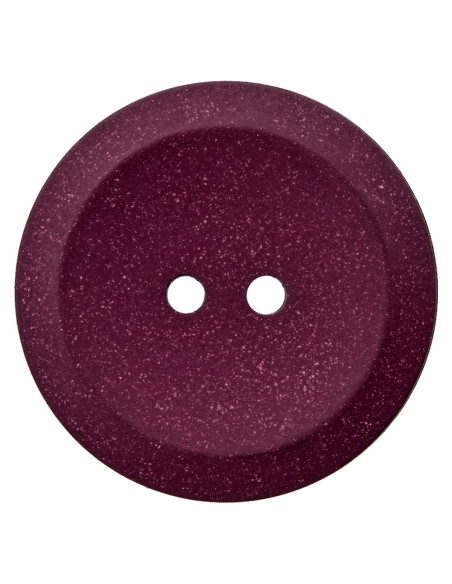 Hanf/Polyesterknopf recycelt 18 mm - Prym 62 - violett